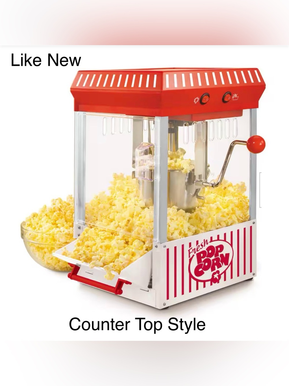 Nostalgia countertop vintage  Popcorn Machine EUC